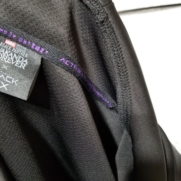 Actively Black Wakanda Black Panther Hoodie Black Collection Pullover Jacket 3XL - Picture 2 of 16